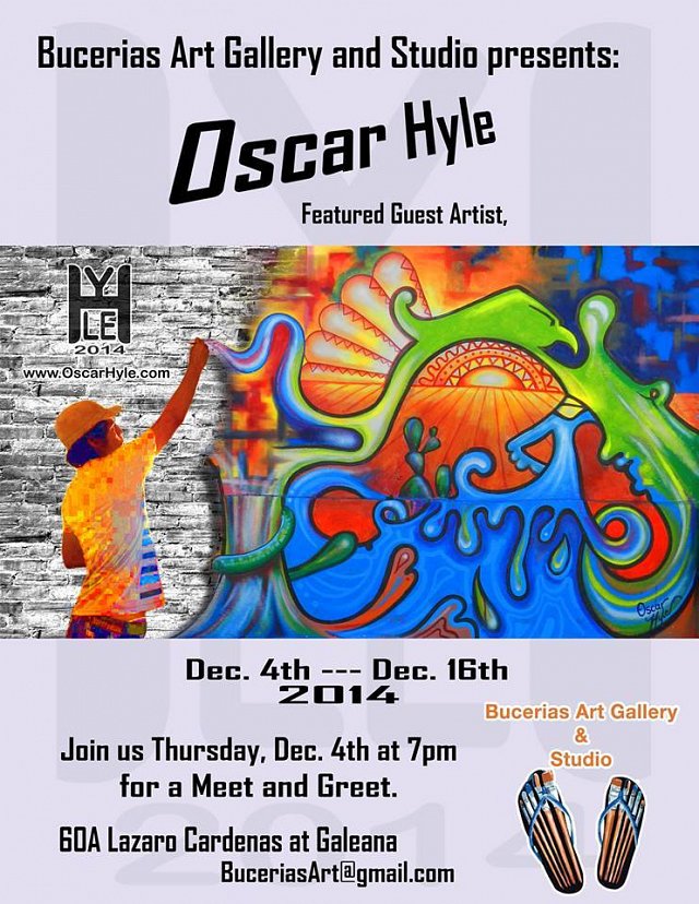 Bucerias Art Gallery and Studio presents: Oscar Hyle
