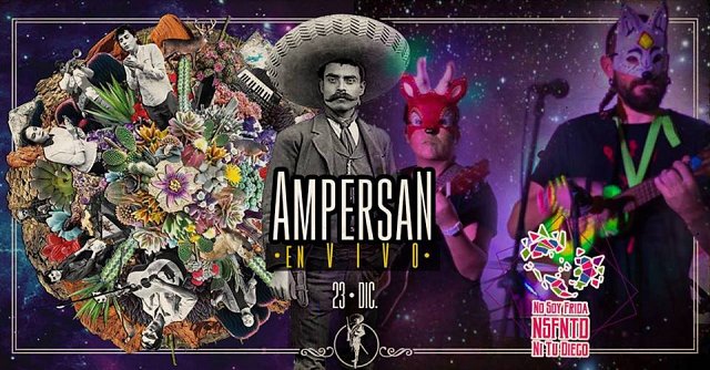 Ampersan en Vivo en Zapata Antojería y Bar ¡No Cover!