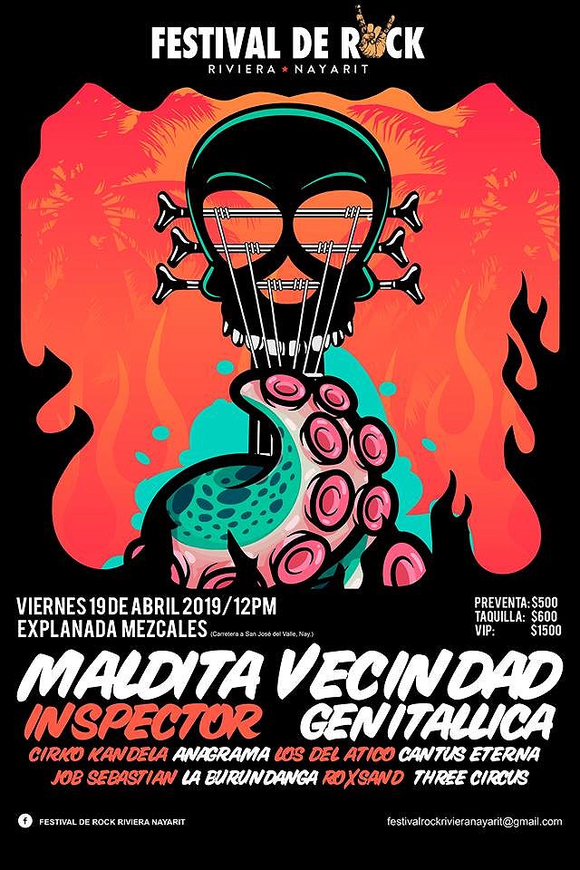 Festival de Rock Riviera Nayarit 2019