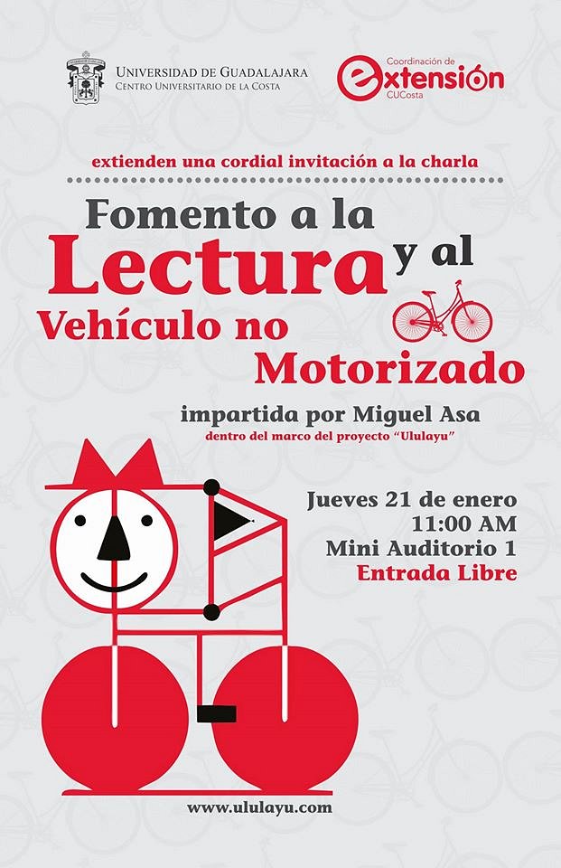 Fomento a la lectura y al vehículo no motorizado