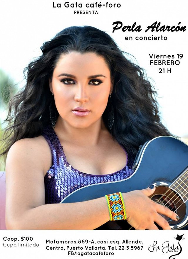 Perla Alarcón en Concierto