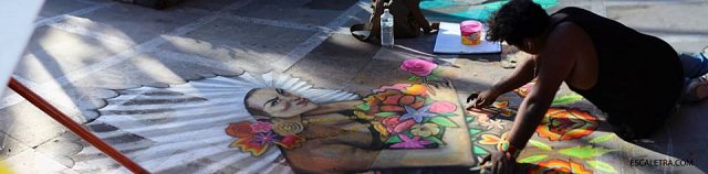 Quetzal pintando