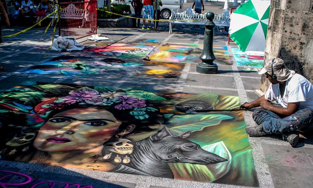 Entrevista a Quetzal, ganador del X Festival Madonnari