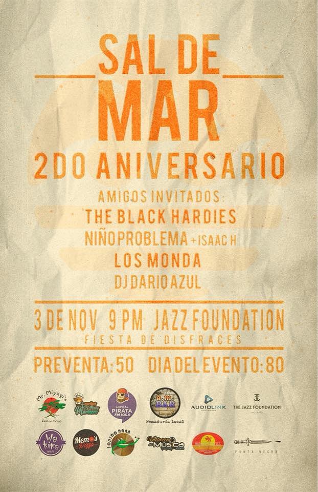 Sal de Mar 2do aniversario