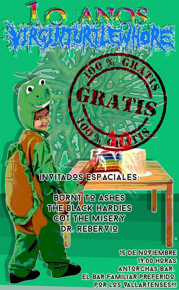 Virgin Turtle Whore Cumple 10 Años