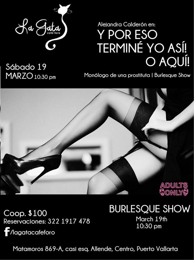 Y por eso termine así! o aquí? (Monólogo de una prostituta)